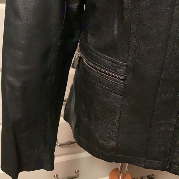 La Nouvelle Renaissance genuine leather jacket, black, new without tags - Picture 3 of 12